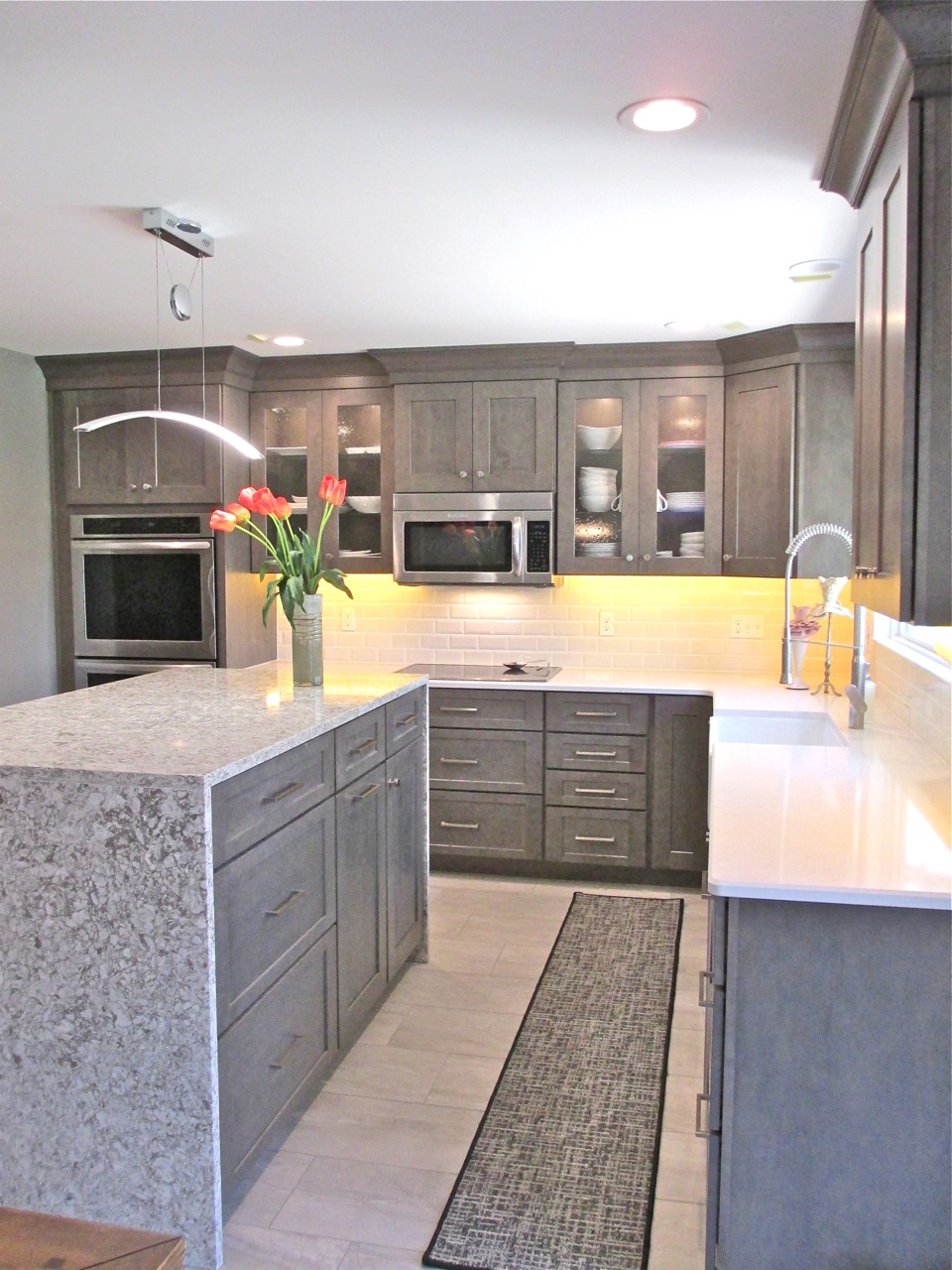 Kitchen Trends Waterfall Edge Counter Tops Callier and Thompson