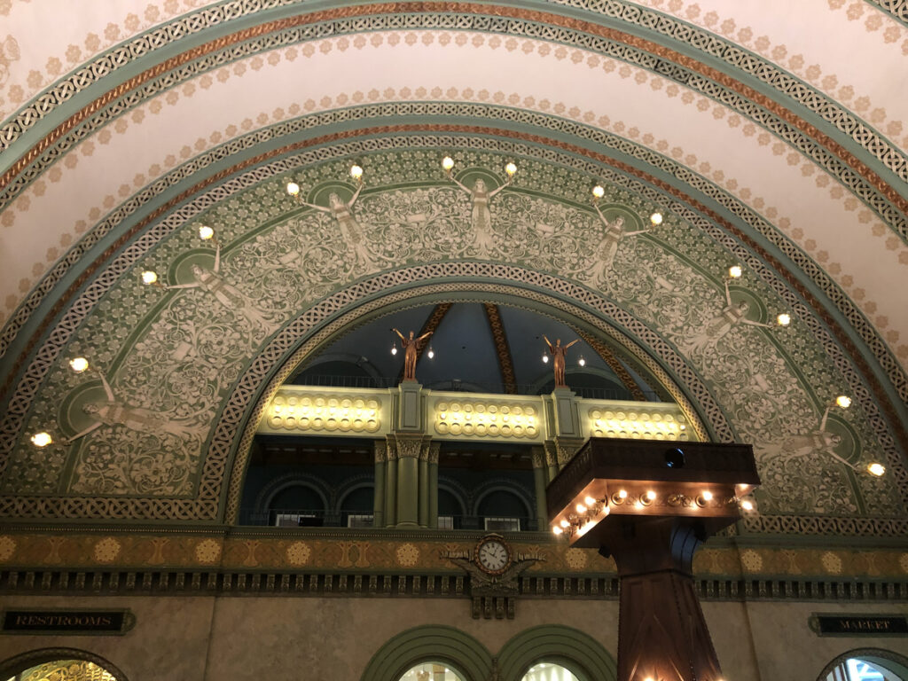 Interior of St. Louis union station - St. Louis, Missouri